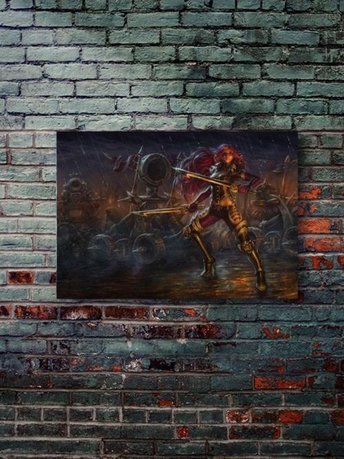 Katarina - Oyun Posterleri, Özel Tasarım Kağıt Poster