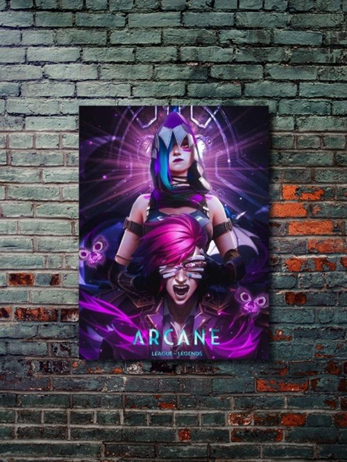 Jinx - L.O.L - Oyun Posterleri, Özel Tasarım Kağıt Poster
