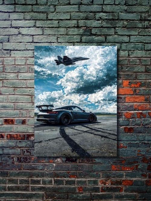 Porsche, Eşsiz Tasarım Otomobil Posterleri, Özel Tasarım Kağıt Poster