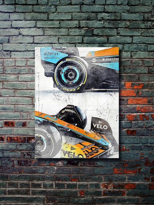 Formula 1 Poster, Eşsiz Tasarım Otomobil Posterleri, Özel Tasarım Kağıt Poster