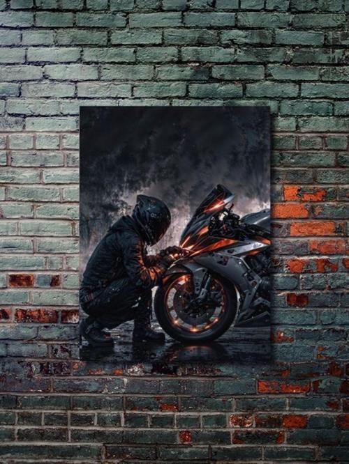 Motosiklet Posterleri, Eşsiz Tasarım Motosiklet Posterleri, Özel Tasarım Kağıt Poster