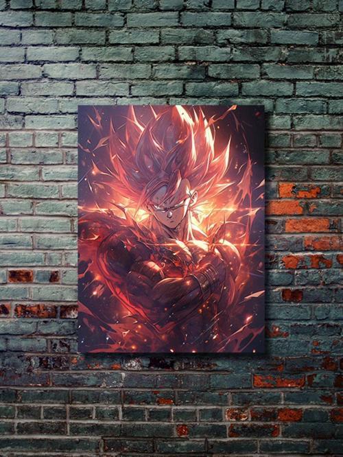 Goku, Dragon Ball Poster, Özel Tasarım Kağıt Poster, Duvar Sanatı