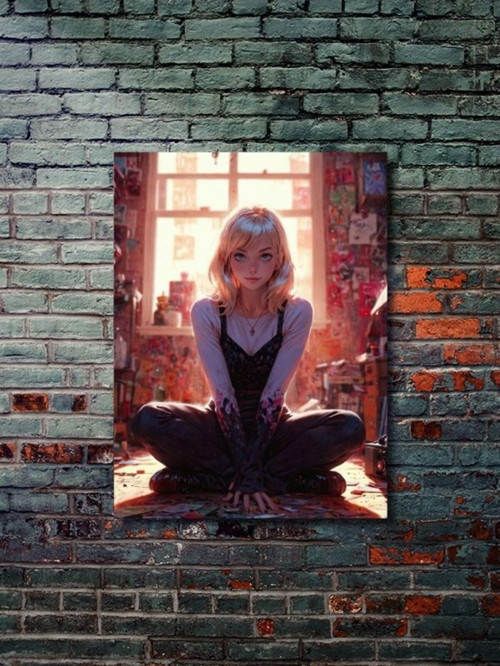 Spider Gwen - Marvel - Film & Dizi Posterleri, Özel Tasarım Kağıt Poster, Duvar Sanatı