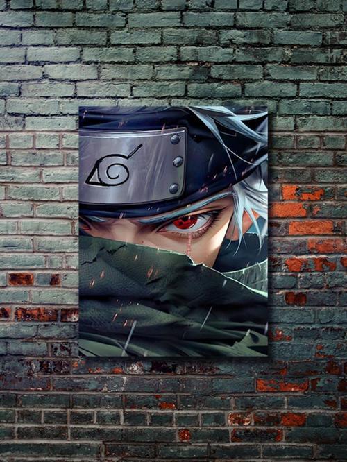 Kakashi Hatake - Naruto - Anime Posterleri, Özel Tasarım Kağıt Poster, Duvar Sanatı
