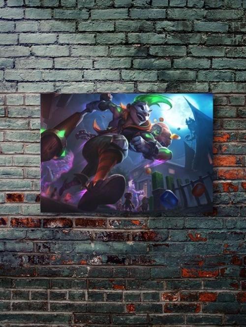 Ekko - Oyun Posterleri, Özel Tasarım Kağıt Poster