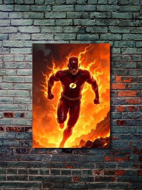 Flash - Ds Comics - Film & Dizi Posterleri, Özel Tasarım Kağıt Poster, Duvar Sanatı