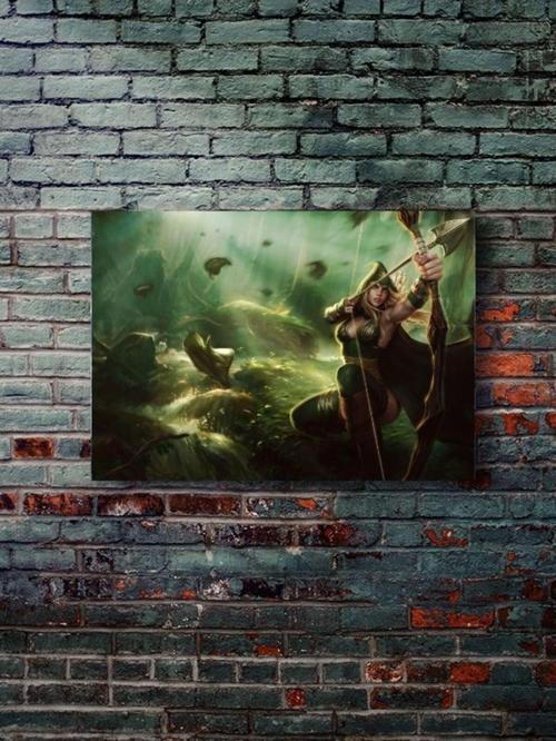 Ashe - Oyun Posterleri, Özel Tasarım Kağıt Poster