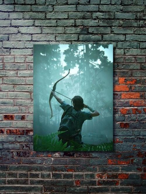 Ellie, The Last Of Us, Eşsiz Tasarım Oyun, Karakter Posterleri, Özel Tasarım Kağıt Poster,