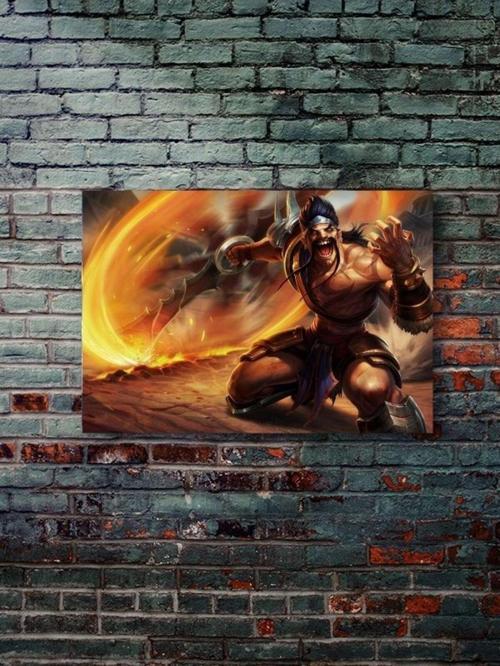 Draven - Oyun Posterleri, Özel Tasarım Kağıt Poster