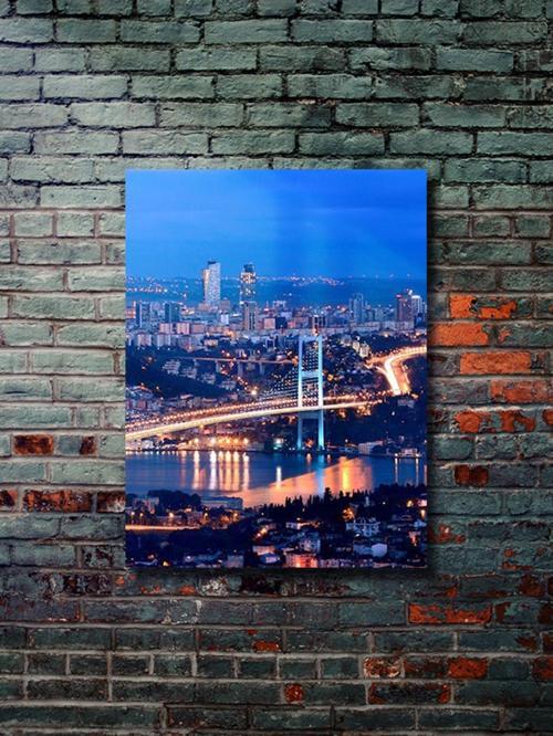 İstanbul, Şehir Posterleri, Eşsiz Tasarım Şehir Posterleri, Özel Tasarım Kağıt Poster