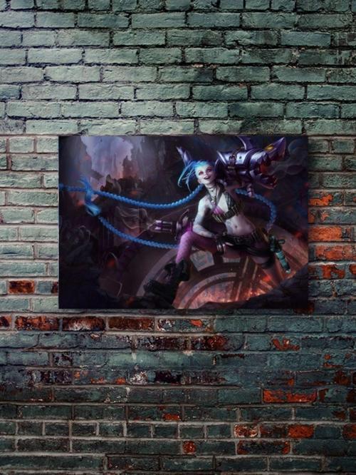 Jinx - Oyun Posterleri, Özel Tasarım Kağıt Poster