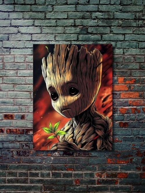 Galaksinin Koruyucuları - Marvel - Dizi, Film Ve Karakter Özel Tasarım Poster Serisi, Eşsiz Tasarım,