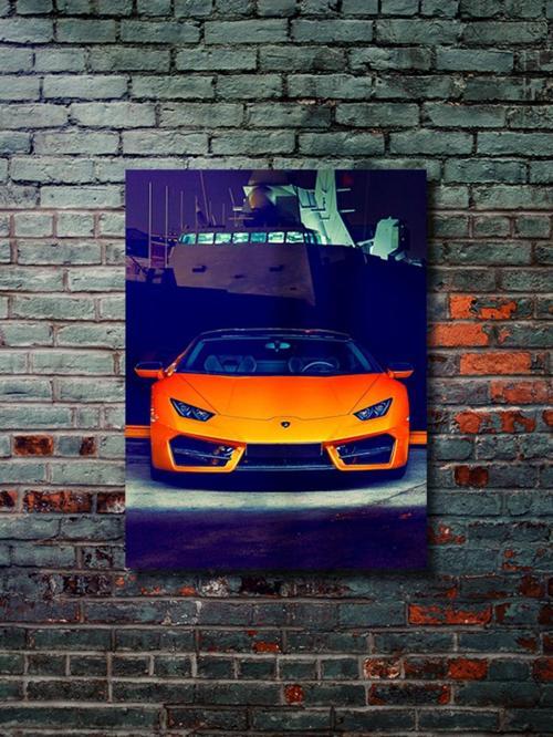Lamborghini, Eşsiz Tasarım Otomobil Posterleri, Özel Tasarım Kağıt Poster, Duvar Sanatı
