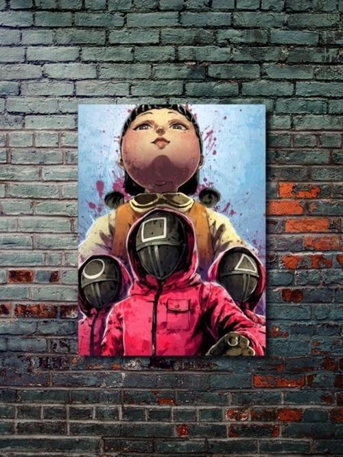 Squid Game - Film & Dizi Posterleri, Özel Tasarım Kağıt Poster, Duvar Sanatı