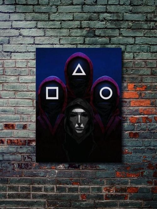 Squid Game - Film & Dizi Posterleri, Özel Tasarım Kağıt Poster, Duvar Sanatı