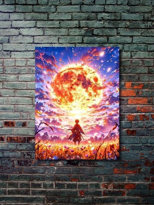 Tanjiro - Demon Slayer - Anime & Manga Posterleri, Özel Tasarım Kağıt Poster