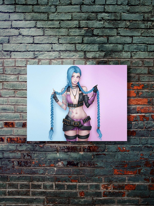 Jinx - Oyun Posterleri, Özel Tasarım Kağıt Poster