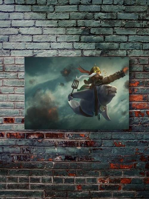 Corki - Oyun Posterleri, Özel Tasarım Kağıt Poster