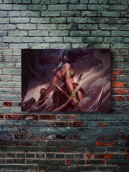 Akali - Oyun Posterleri, Özel Tasarım Kağıt Poster