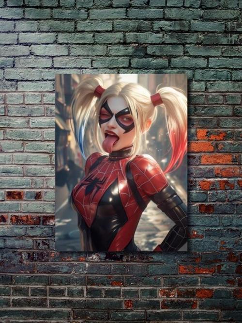Harley Quinn - Dc Comics - Dizi, Film Ve Karakter Özel Tasarım Poster Serisi, Eşsiz Tasarım,