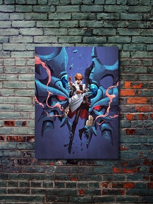 Seto Kaiba / Obelisk - Yugioh - Anime & Manga Posterleri, Özel Tasarım Kağıt Poster