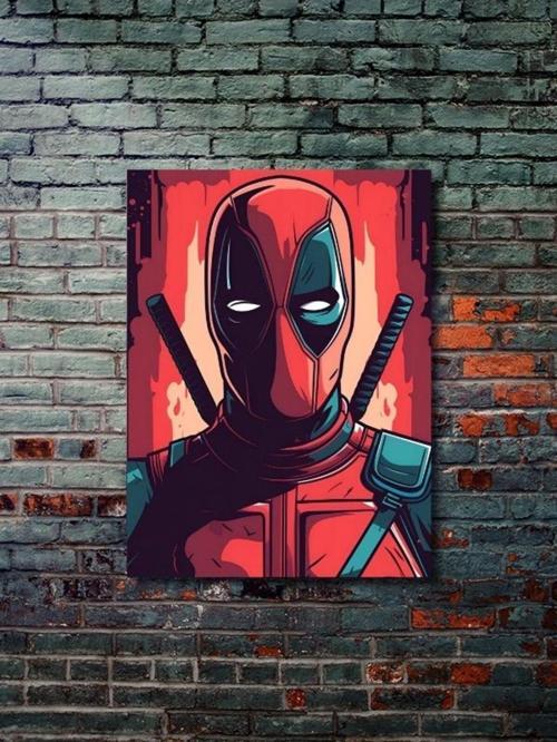 Deadpool - Marvel - Dizi, Film Ve Karakter Özel Tasarım Poster Serisi, Eşsiz Tasarım,
