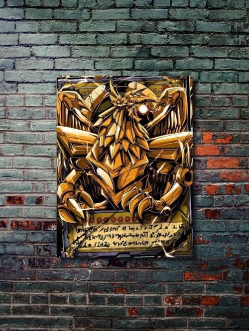 Ra'Nın Kanatlı Ejderhası - Yugioh - Anime & Manga Posterleri, Özel Tasarım Kağıt Poster