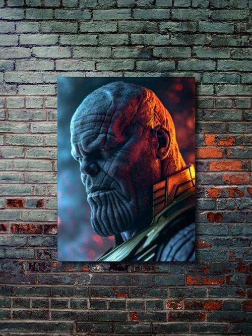 Thanos - Marvel - Dizi, Film Ve Karakter Özel Tasarım Poster Serisi, Eşsiz Tasarım,