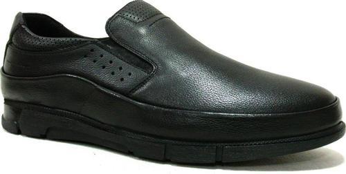 Siyah Bağcıksız Anatomik Comfort Ayakkabı