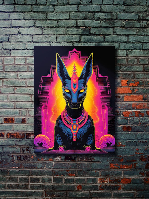 Anubis, Eşsiz Tasarım Tarih, Mitoloji, Karakter Posterleri, Özel Tasarım Kağıt Poster,