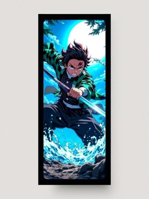 Demon Slayer - Anime Severler İçin Kırılmaz Kitap Ayracı, (1 Adet)