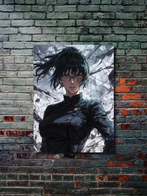 Maki Zenin - Jujutsu Kaisen, Anime - Manga Serisi, Özel Tasarım Kağıt Poster, Duvar Sanatı