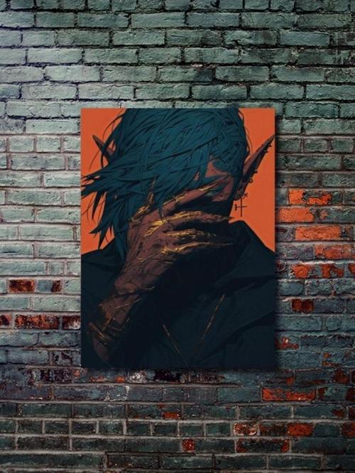 Özel Tasarım Anime Posteri, Özel Tasarım Kağıt Poster, Duvar Sanatı