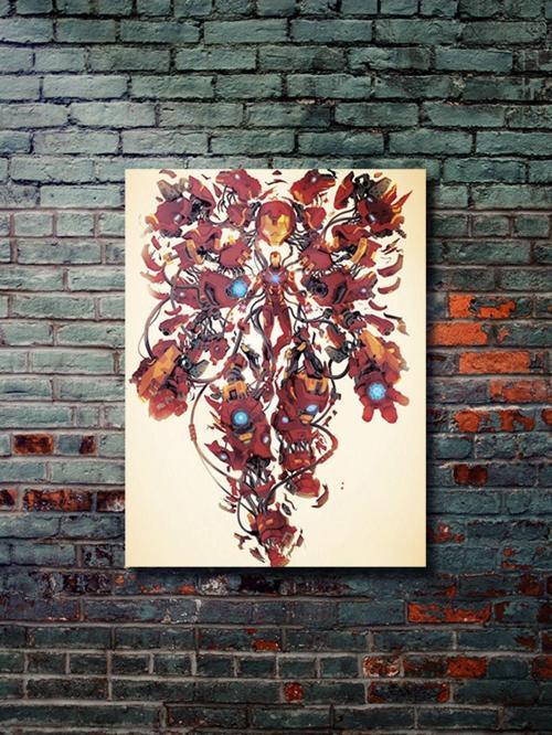 İronman, Marvel, Dizi, Film Ve Karakter Özel Tasarım Poster Serisi, Eşsiz Tasarım,