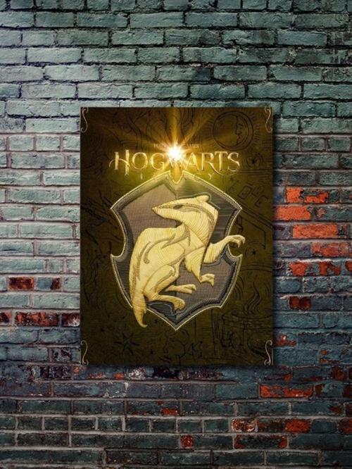Huffelpuff - Harryy Potter - Film & Dizi Posterleri, Özel Tasarım Kağıt Poster, Duvar Sanatı