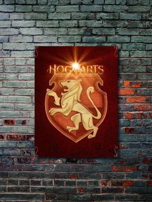 Gryffindor - Harryy Potter - Film & Dizi Posterleri, Özel Tasarım Kağıt Poster, Duvar Sanatı