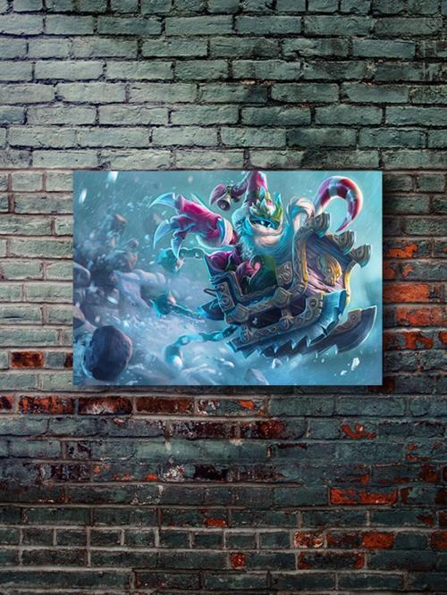 Veigar - League Of Legends - Gaming Posterleri, Özel Tasarım Kağıt Poster