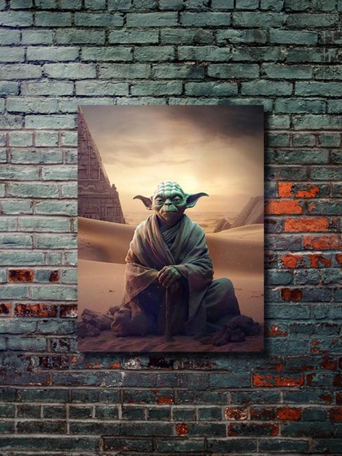 Yoda, Starwars, Dizi, Film Ve Karakter Özel Tasarım Poster Serisi, Eşsiz Tasarım,