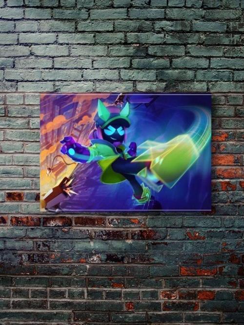 Brawl Stars, Eşsiz Tasarım Oyun, Karakter Posterleri, Özel Tasarım Kağıt Poster