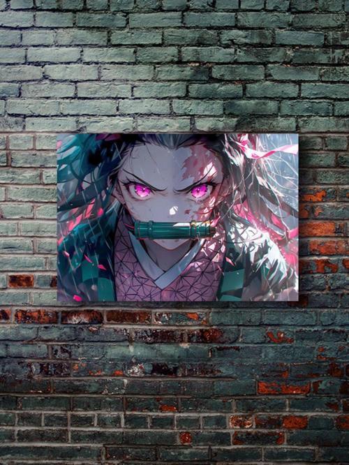 Nezuko - Demon Slayer - Anime & Manga Posterleri, Özel Tasarım Kağıt Poster