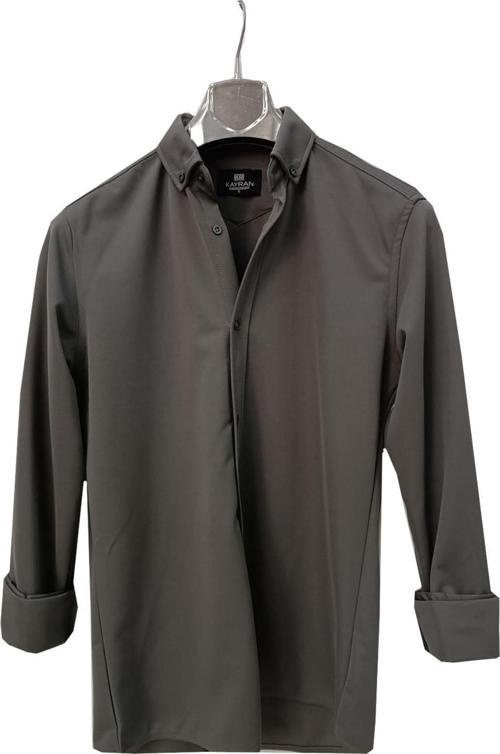 Kayran Uzun Kol Slim Fit Erkek Gömlek