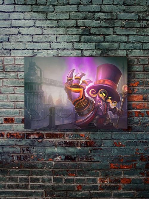 Veigar - League Of Legends - Gaming Posterleri, Özel Tasarım Kağıt Poster