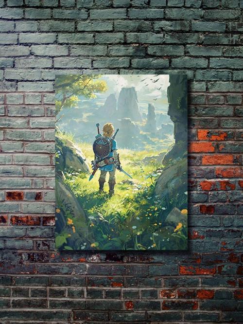 Zelda - Gaming Posterleri, Özel Tasarım Kağıt Poster, Duvar Sanatı