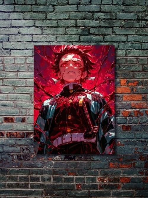 Tanjiro - Demon Slayer - Anime & Manga Posterleri, Özel Tasarım Kağıt Poster