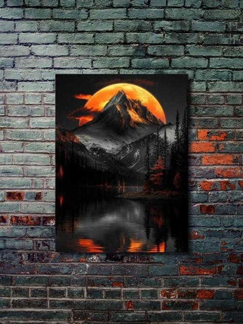 Manzara, Doğa Temalı Poster, Özel Tasarım Kağıt Poster, Duvar Sanatı