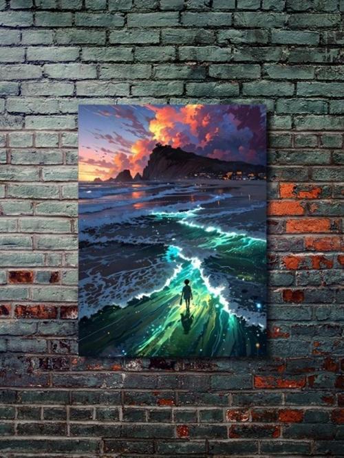 Manzara, Doğa Temalı Poster, Özel Tasarım Kağıt Poster, Duvar Sanatı