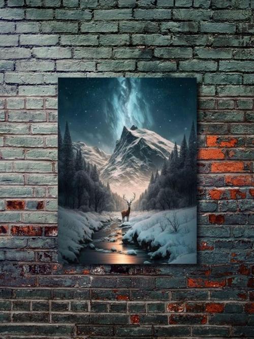 Manzara, Doğa Temalı Poster, Özel Tasarım Kağıt Poster, Duvar Sanatı
