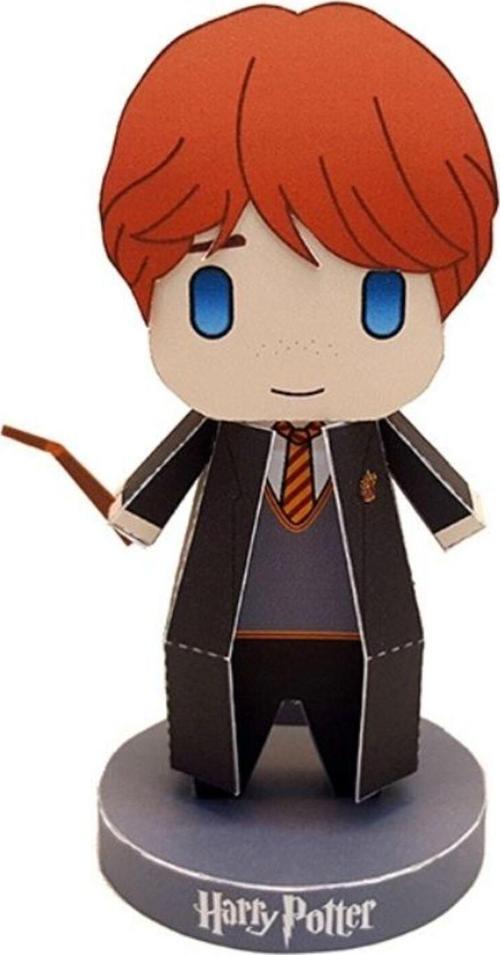 Ron Weasley - Harry Potter - Kesime Hazır Kağıt Maket, Çocuklar Ve Yetişkinler İçin Uygun
