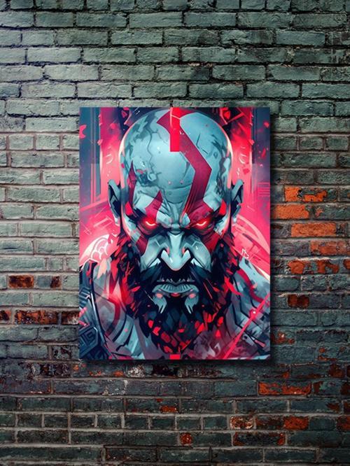Kratos - God Of War - Gaming Posterleri, Özel Tasarım Kağıt Poster, Duvar Sanatı
