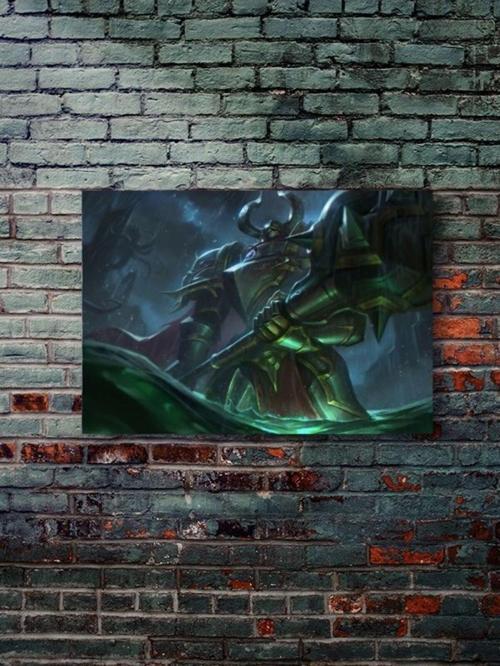 Mordekaiser - League Of Legends - Lol - Oyun Posterleri, Özel Tasarım Kağıt Poster